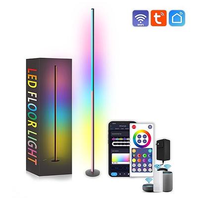 led stehlampe rgb atmosphäre lampe tuya smart wifi wand ecke lampe demontage und montage atmosphäre lampe