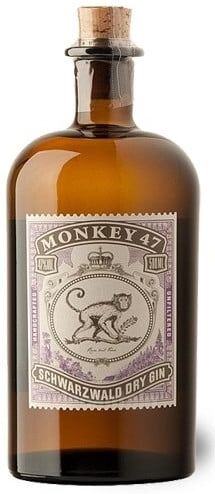 Black Forest Distillers Monkey 47 Schwarzwald Dry Gin 50 cl. - 50cl