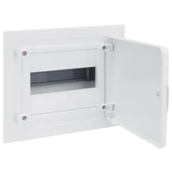 Hager Unterputzverteiler VF108PA 8M mit weisser Tür