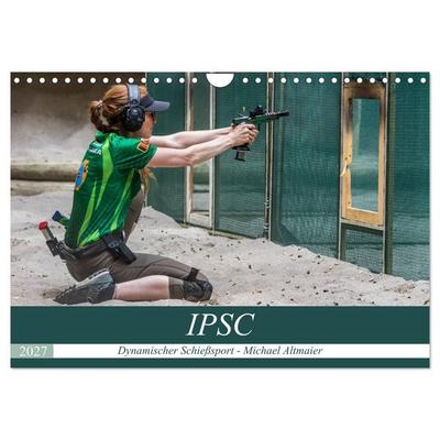 IPSC - Dynamischer Schießsport (Wandkalender 2027 DIN A4 quer), CALVENDO Monatskalender