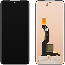 MP LCD Display Module fur Motorola Edge 50 Ultra, w/o Frame, Aftermarket, Black (Display, Motorola Edge 50 Ultra), Mobilgerät Ersatzteile, Schwarz
