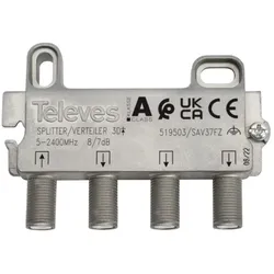 Televes Abzweiger 3f SAV37FZ 519503