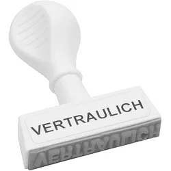 WEDO Stempel "Vertraulich"