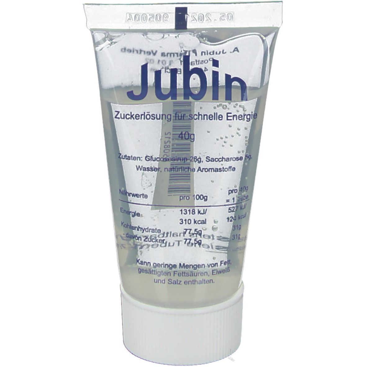 Jubin Zuckerlösung schnelle Energie 40 g Lösung