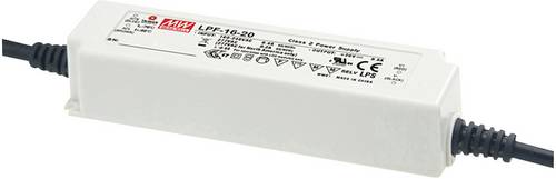 Mean Well LPF-16D-54 LED-Treiber, LED-Trafo Konstantspannung, Konstantstrom 16.2W 0.3A 29.7 - 54 V/DC dimmbar, PFC-Schaltkreis