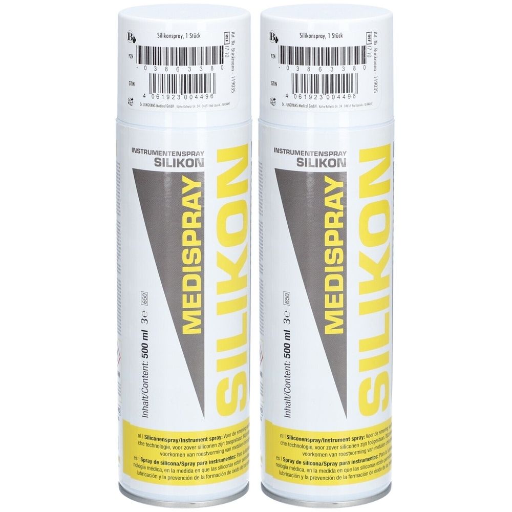 Silikonspray 2x 2x500 ml Spray