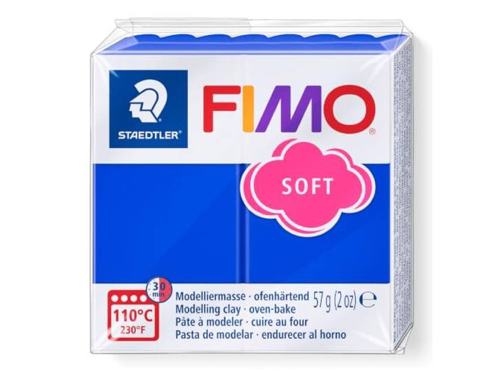 STAEDTLER FIMO soft 8020 – Briljantblauw, 57 g, polymeerklei