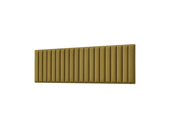 Akustik Tischblende Tradingzone Silentline - Lana - 180x54 cm, Gelb/Anthrazit, Neu