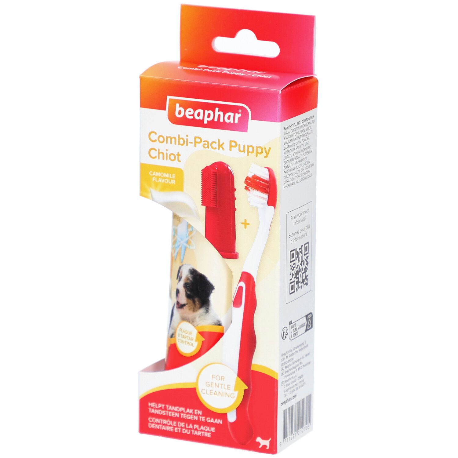 Beaphar Tandpasta & tandenborstel puppy 50g 50 g Set