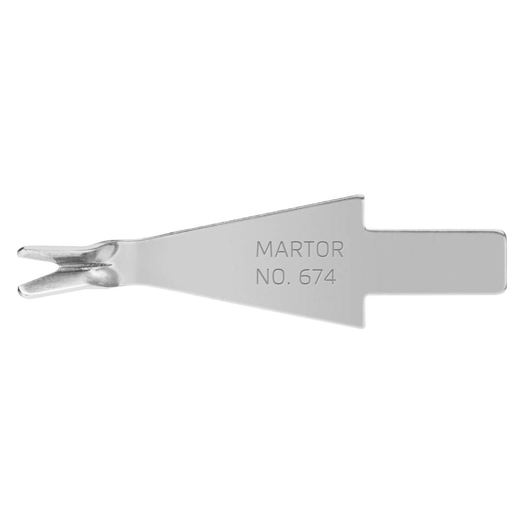 Martor 674.50 Ersatzklinge Trimmklinge 674 10 St. (Ersatzklinge) (674.50)