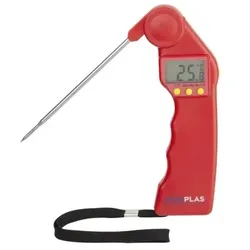 Hygiplas Easytemp Farbcodiertes rotes Thermometer