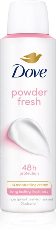 Dove Powder Fresh antiperspirant spray 2x150 ml