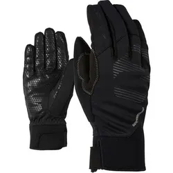ZIENER Herren Handschuhe ILKO WS glove multisport, Größe 6 in Schwarz Schwarz