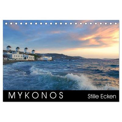 Mykonos - Stille Ecken (Tischkalender 2027 DIN A5 quer), CALVENDO Monatskalender