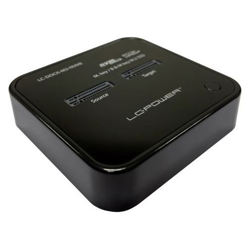 LC-Power LC-DOCK-M2-NVME-V2 für 2x NVMe-M.2-SSD Dockingstati retail