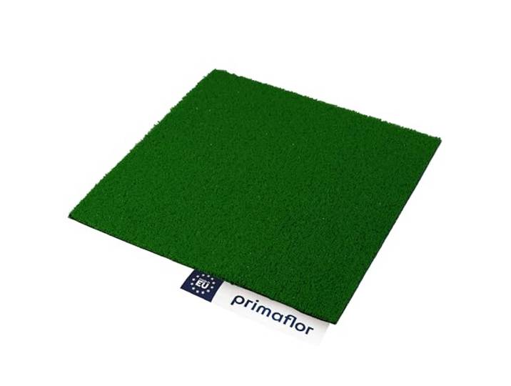Primaflor Kunstrasen SPRING 400x1250 cm Grün 7 mm kurzer Flor UV-stabilisiert wasserdurchlässig Rasenteppich als Outdoor-Bodenbelag für Balkon und Terrasse