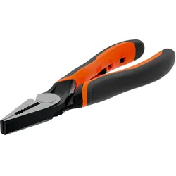 Bahco, Zange, ERGO Kombizange mit Öffnungsfeder, Zwei-Komponenten-Griff, phosphatiert(160 mm) (160 mm)