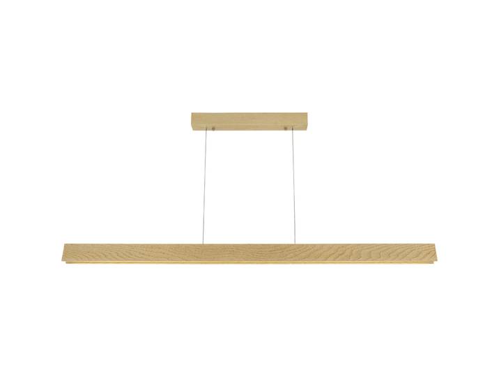 Pendellampe Clifton eiche Holz/Metall 2300 lm B 120 cm - LED - Lichtfarbe: Extra warmweiss - LED Energiesparlampen