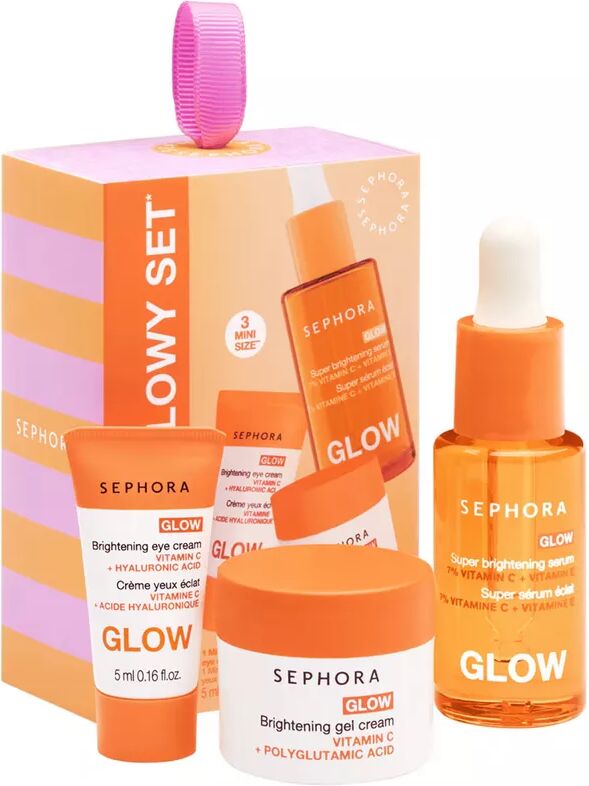 SEPHORA - LET'S GET GLOWY SET - Mini-Glow-Routine-Pflegeset, Set, Fantasie