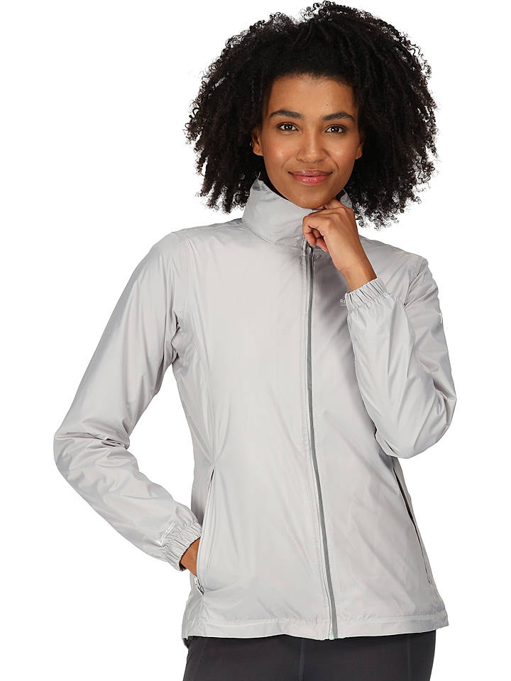 Regatta Regenjacke "Corinne IV" in Hellgrau - 42