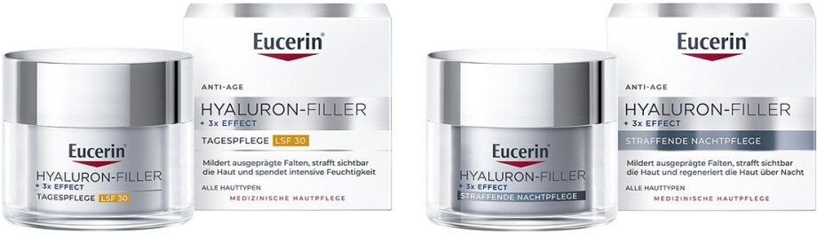 Eucerin Hyaluron-filler + 3x Effect Tages- und Nachtpflege