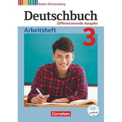 Deutschbuch 7. Schuljahr- Differenzierende Ausgabe Baden-Württemberg - Arbeitsheft mit Lösungen, Taschenbuch von Andreas Glas,Dorothea Fogt,Agnes