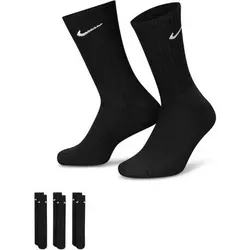 NIKE Herren Socken Value Crew, Größe M in Schwarz Schwarz
