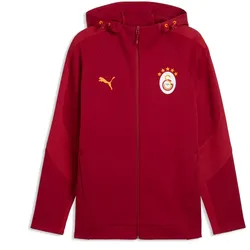 PUMA Galatasaray Istanbul Evostripe Kapuzenjacke 2026/27 Herren 01 - dark cherry/summer sunset 3XL