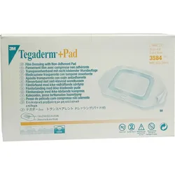TEGADERM 3M Plus Pad 6x10 cm Fertigverb.3584 50 St Verband