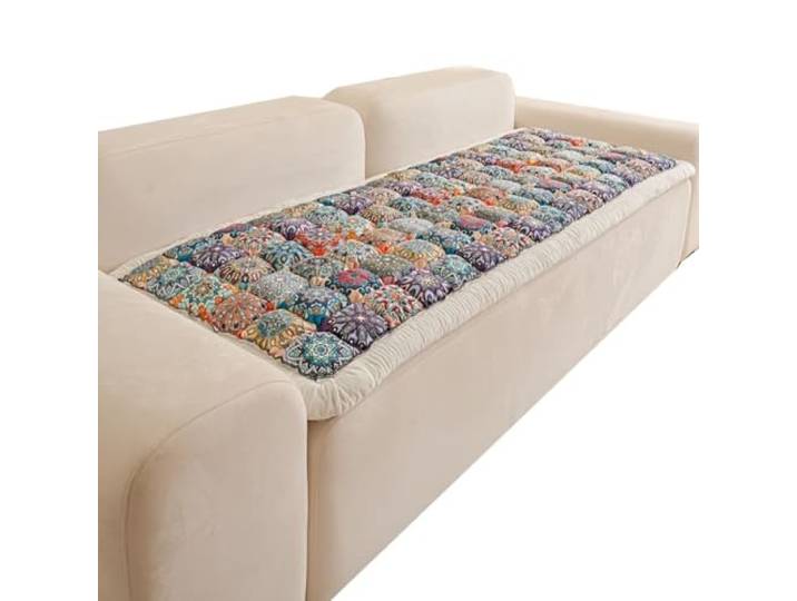 KRXSOBNV Das Sofa, Baumwoll-Sofaüberzüge Haustiere (2/3-Sitzer), haustierfreundlich(Pattern E,70x180cm)