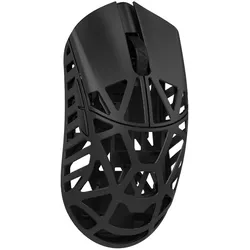 WLMouse Beast X Max Solid Sides - Black (Omron Optical) Wireless 8K Magnesium Mouse (Kabellos), Maus, Schwarz