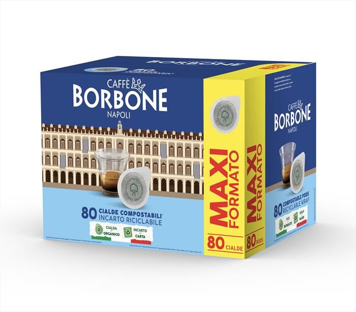CAFFE BORBONE Cialda Miscela Decisa 80pz-multicolore