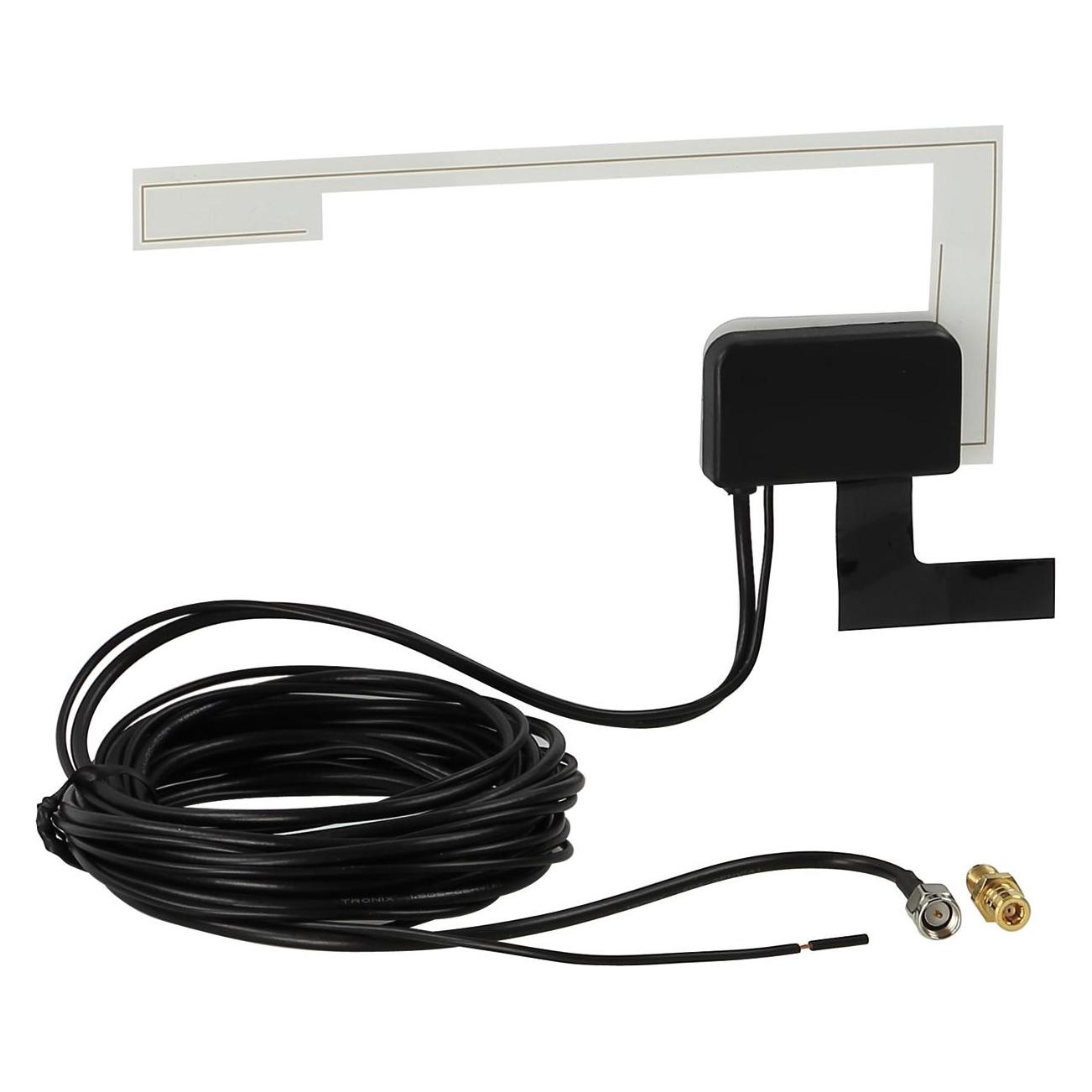 ACV Glasklebeantenne DAB/DAB SMA f 12V externe Spannung (151000-33)
