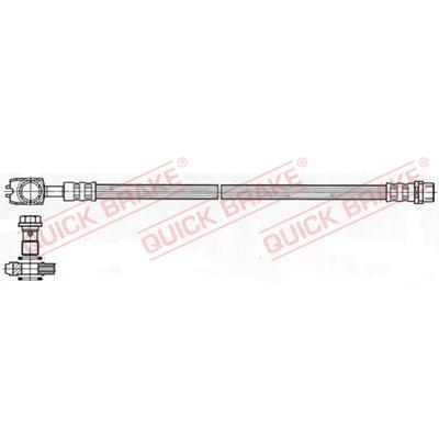 QUICK BRAKE Bremsschlauch 50.048X für SEAT