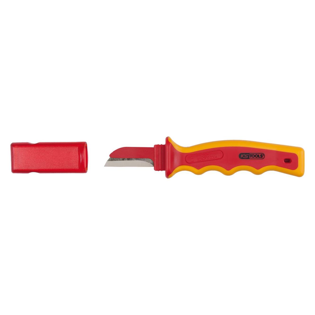 KS Tools Kabelmesser mit Schutzisolierung, 205mm (5.30 cm) (117.1304)