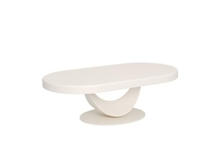 9bbhfJw4R Couchtisch im Landhausstil Kleiner ovaler Couchtisch aus Holz for das Wohnzimmer – platzsparender Massivholz for kompakte Wohnungen(100cm)