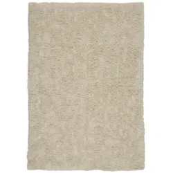 TEPPICH Super Flokati 1400 Naturwollshaggy 130x190 cm
