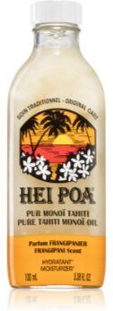Hei Poa Pure Tahiti Monoï Oil Frangipani óleo multifuncional para corpo e cabelo 100 ml. Pure Tahiti Monoï Oil Frangipani