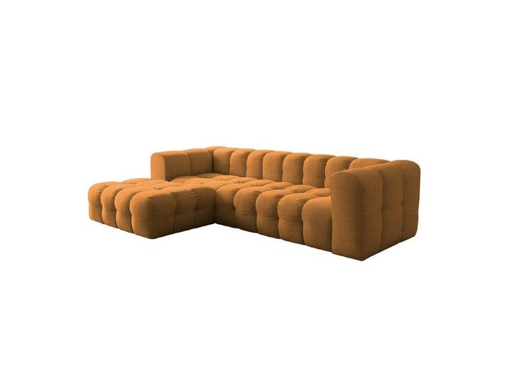 Friderik-EU Ecksofa Baloo L – modernes Design & Komfort mit HR-Schaumstoff-Polsterung, Stoff Moly