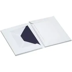 Kartenmappe Paper Royal A6/C6 weiß 8/8 Stück