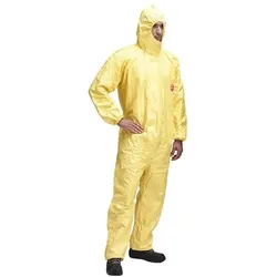 Dupont, Schutzanzug + Arbeitsoverall, Tychem 2000 C, 3XL, gelb (3XL)
