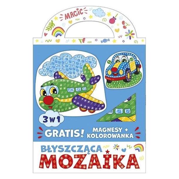 Teka Glänzendes 3in1-Mosaik - Flugzeug und Auto (47996008)