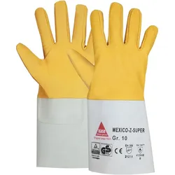 HASE Schweißerhandschuhe MEXICO-Z SUPER Gr. 10 gelb/natur