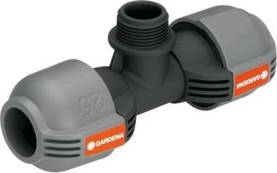 Gardena Sprinklersystem T-Stück 25 mm x 3/4"-Außengewinde