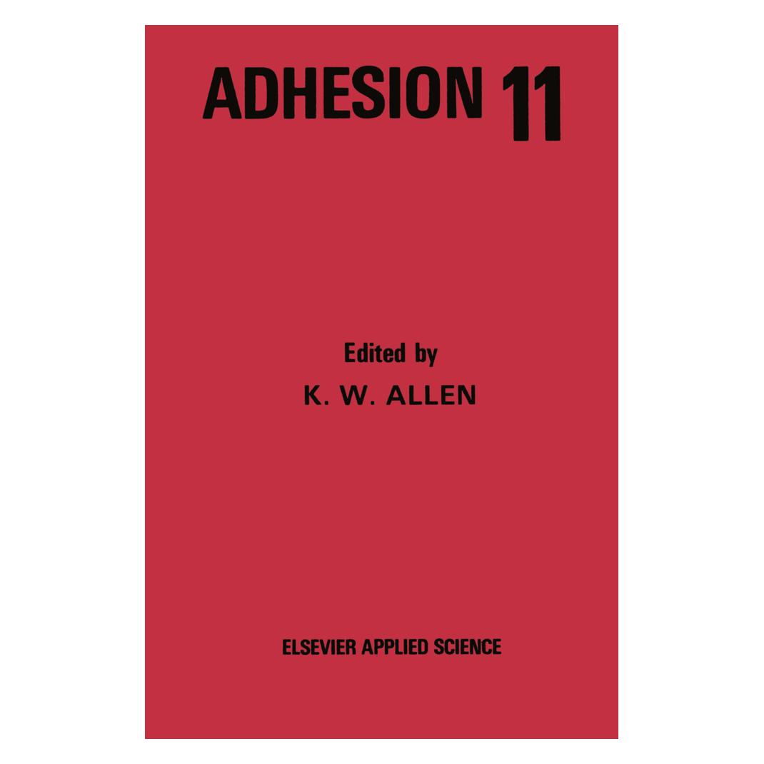 Springer Adhesion 11 (Englisch, Softcover, K. W. Allen) (55531484)