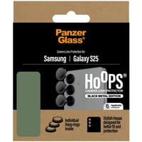 Hoops Kameraschutz, Schutzfolie schwarz, Samsung Galaxy S25