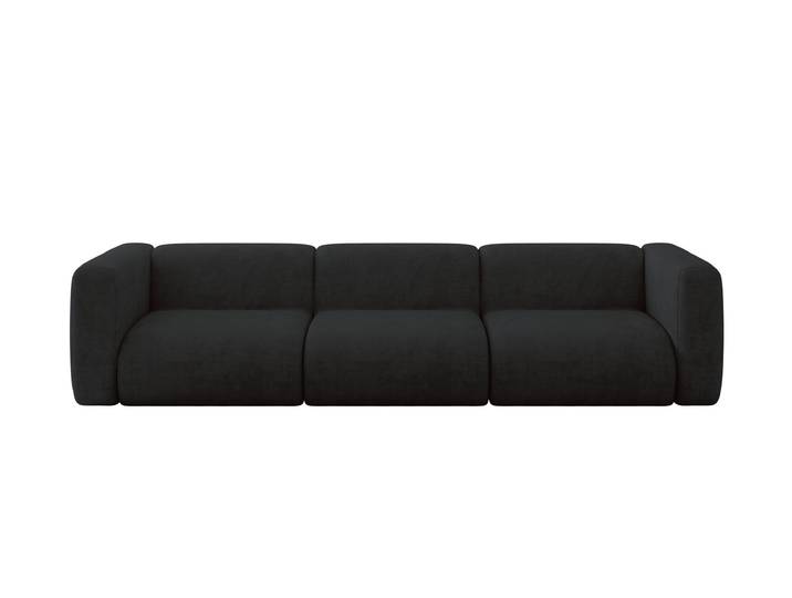 Sofa MIRA-S2 Schwarz - Dream Velvet 202.12