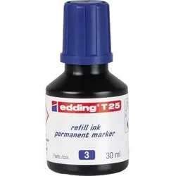 Edding Nachfülltusche T 25 4-T25003 30ml geruchsarme Tusche blau