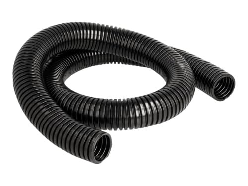 DeLOCK Kabelbeschermslang zwart, Lengte: 1 m, Diameter: 34,5 mm