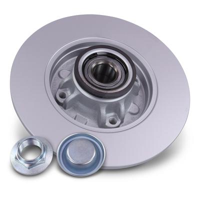 Topran 1x Bremsscheibe mit Radlager mit ABS-Ring Hinterachse [Hersteller-Nr. 722599] für Citroën, Peugeot, Ds